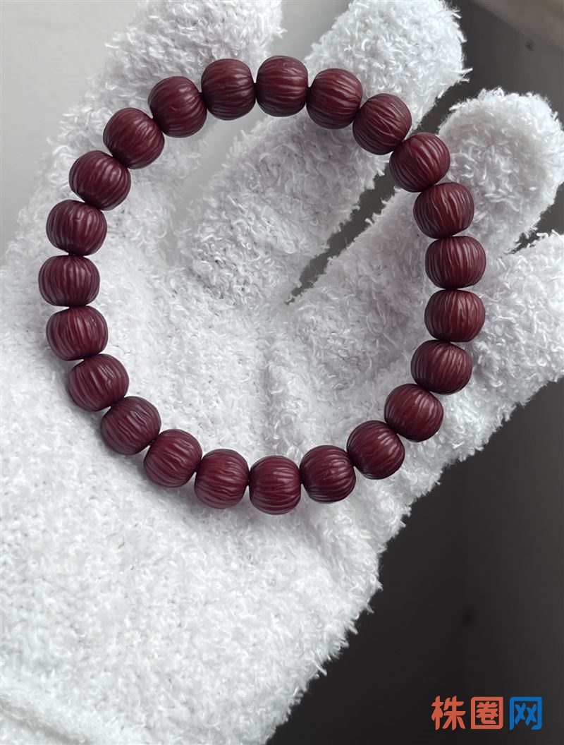 玉化猴头菩提911手串，文玩回血直播间买的已经玉化，嘎嘎归圆， 装X神串 喜欢带走！